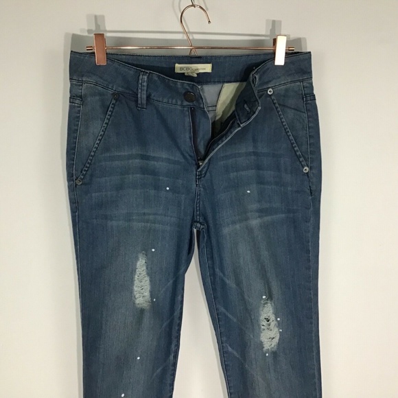 BCBGeneration Johnny Day Painter Jeans 28 NWOT - Picture 4 of 8